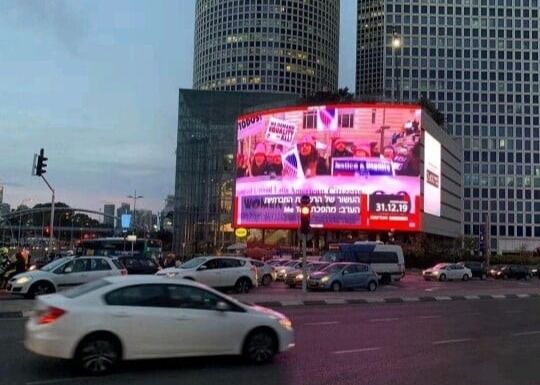 waterdicht achterste service open kast p10 outdoor full color led display