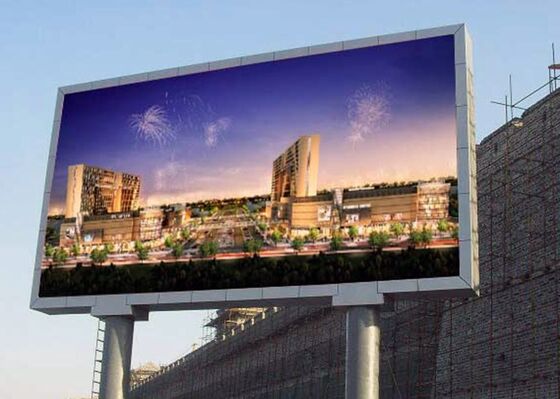 waterdicht achterste service open kast p10 outdoor full color led display