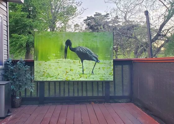 Buiten p6 192*192mm full color vaste installatie led display waterdicht kast reclame led scherm