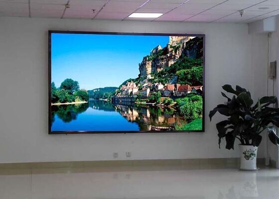 Goede kwaliteit P2 Indoor Led Screen video muur met 3840hz refresh rate front service