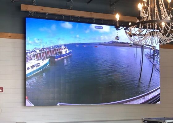 Goede kwaliteit P2 Indoor Led Screen video muur met 3840hz refresh rate front service