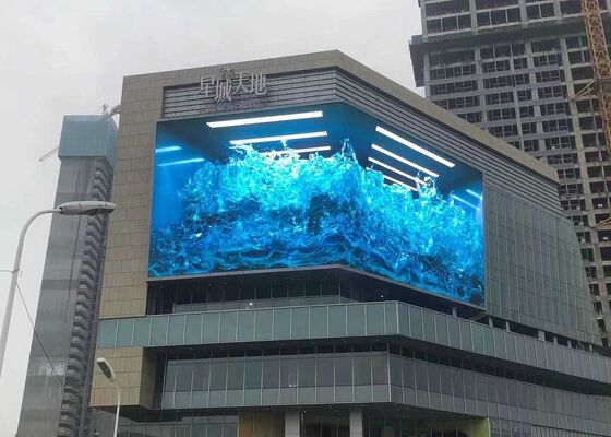 LED P6 Outdoor Full Color LED Display voor reclamewand met hoge resolutie en helderheid Energie voor outdoor video display