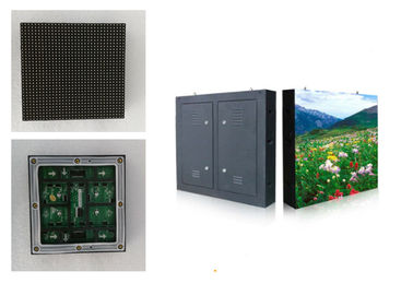 Grote outdoor P10 Full Color Advertising LED Screen Video Display IP67 waterdicht kast