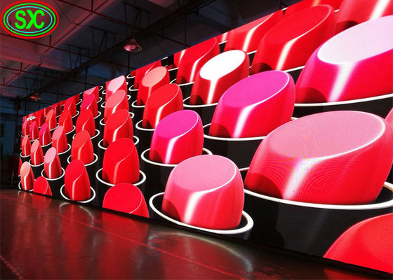 1200cd/M2 Helderheid Gebogen LED Paneel, HD Verhuur P2.9 P3.91 P4.81 led scherm podium achtergrond