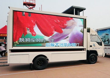 Sport evenementen Mobiele truck LED-scherm met IP65-classificatie en hoge vernieuwingsfrequentie