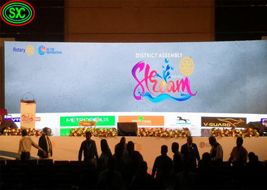 SMD Lease Stage LED-schermen Hoge vernieuwingssnelheid 3840Hz P3.91 500*500mm led-scherm achtergrond