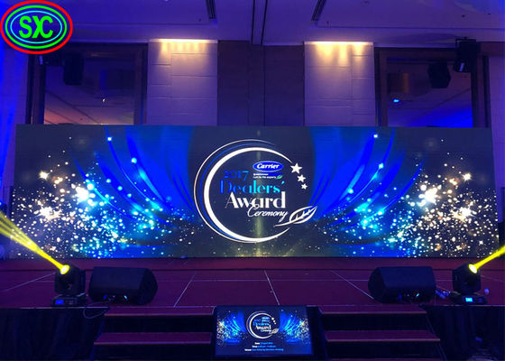 RGB Full Color LED Display Board P2mm Pixel Pitch Hoge Vernieuwingsfrequentie van Meer dan 3840hz COB