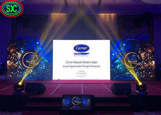 RGB Full Color LED Display Board P2mm Pixel Pitch Hoge Vernieuwingsfrequentie van Meer dan 3840hz COB