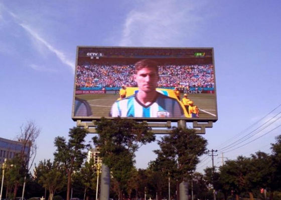 Goede prijs HD P8 Buiten waterdicht Full Color LED Display Voor voetbalveld Vaste scherm online