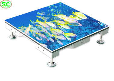 P3.91 Indoor Full Color LED Lighting Dansvloer 250*250mm LED-module 65410 punten/vierkante meter