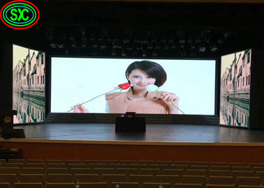 Indoor P3.91LED Stage Curtain Screen Background Reclame Huur HD Geen Drag