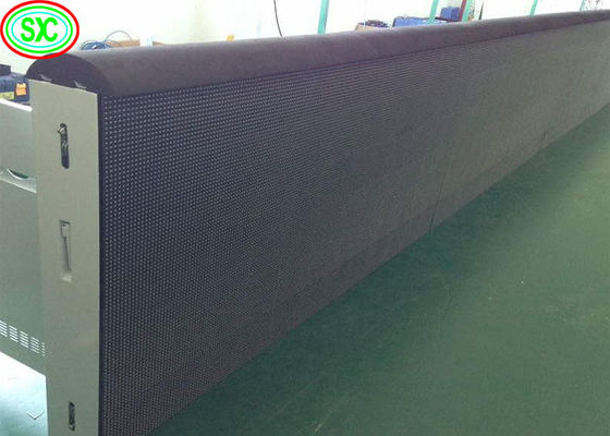 Voetbalstadion led banners