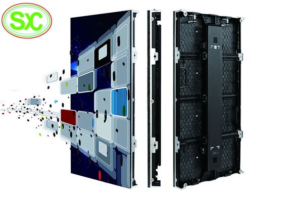 Goede prijs Openlucht binnen geleide de vertonings Waterdichte videomuur van de P4.81p3.91 Draagbare Huur online