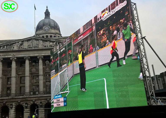 Goede prijs 8mm van de van het Achtergrond pixel de Openlucht Geleide Stadium Spaander van Epistar Gordijn Waterdichte Schermen online