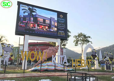 P4 Outdoor Reclame Full Color LED Poster Screen IJzer/Staal Housing