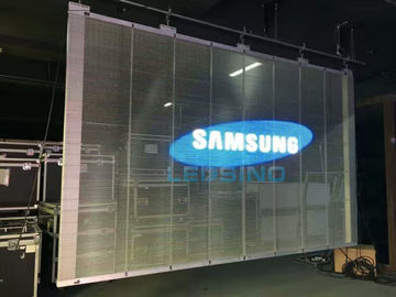 Hoge helderheid doorzichtig LED-scherm Billboard Epistar chip 3 jaar garantie