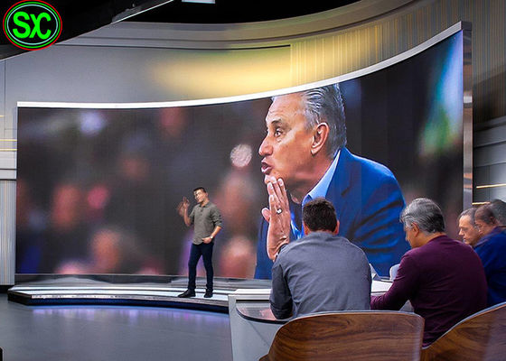 Van het flexibele Gordijn LEIDENE Hoek SMD2020 Vertoningsp3 de Binnen Brede Weergeven voor Winkelcomplex