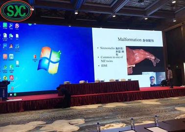 P4 Full Color Indoor LED Video Wall Screen 80*40 Module Resolutie Reclameborden