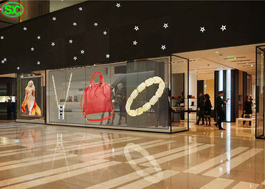 Venster Full Color Transparent LED Display Flexible Wifi USB P3.91-7.82