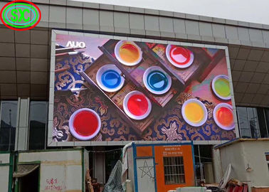 P6 Outdoor Full Color LED Display Groot advertentie scherm 1920Hz indoor full color led display