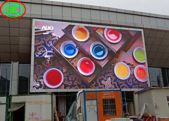 Goede prijs P6 Outdoor Full Color LED Display Groot advertentie scherm 1920Hz indoor full color led display online