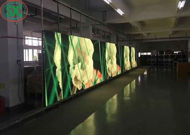 62500 Pots/Sqm Outdoor Full Color LED Die-Cast Aluminium Screen IP65 waterdicht