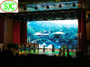 Professionele SMD Full Color LED Die-Cast Aluminium Screen 40000 punten/vierkante meter ijzeren kast