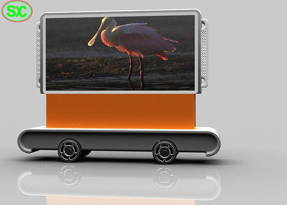 Goede prijs De mobiele Elektronische Aanplakborden Openluchtp3.91 3840hz van de Reclamevoertuig Geleide Vertoning online