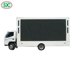 P4 Hoge helderheid Mobiele truck LED -display 1R1G1B Tube Chip Iron/Steel Case