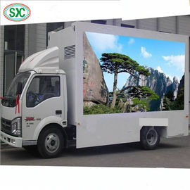 P4 Hoge helderheid Mobiele truck LED -display 1R1G1B Tube Chip Iron/Steel Case
