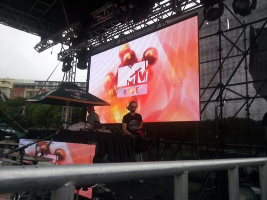 Buiten waterdicht Full Color P6 LED Display Screen Digitaal Billboard