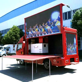 Buiten waterdicht LED-advertentiewagenscherm P6 Hoog helder Epistar-chip