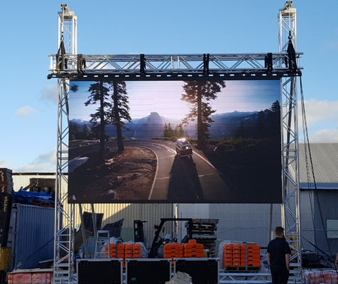 Goede prijs P10 Outdoor Waterdicht Full Color Stadion LED Display IP65 960x960mm Kast online