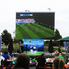 Buiten Full Color P10 SMD Voetbalstadion Perimeter LED-scherm