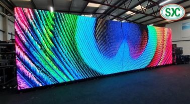Indoor Full Color P2.5 Hanging LED Display met SMD1515 Standard Die Cast Aluminium Cabinet en 160mm x 160mm Module Size
