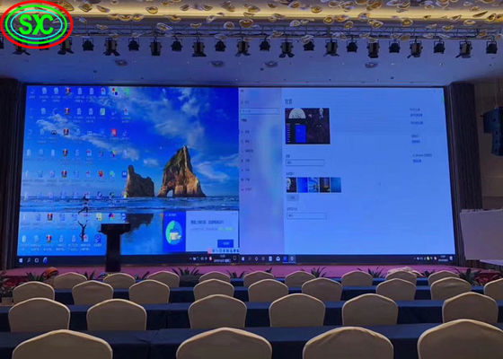 Kleine toonhoogte Hoogoplossend Indoor Full-Color LED Display P2.5 P3 LED Audiovisuele led display reclame