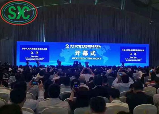 Full Color Outdoor LED Verhuur Scherm, 6mm Pixel Pitch Transparent Video Display