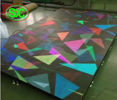 Goede prijs 6,25 Mm van Smd de Digitale Dance Floor Volledige Kleuren, Stadiumsterrelicht Dance Floor voor Openlucht online