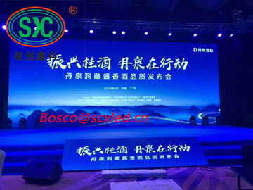 SMD Outdoor P5.95 LED Screen Billboard 1/7 Scanning High Resolution Aluminium Hoesje