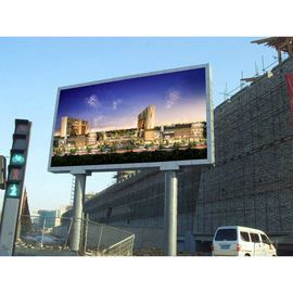 P10 Vrijstaand buiten volledig gekleurd LED-kastenmateriaal van gegoten aluminium en staal