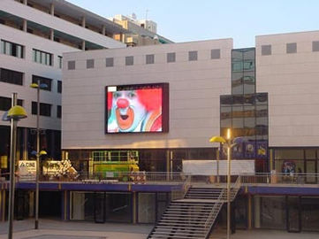 SMD2727 Outdoor Advertising Full Color LED Rental Screen IJzer/Staal hoesje
