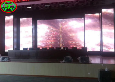 Hoogwaardige P3.91 Indoor Led Screen Stage Event Verhuur Full Color Video Wall 7 Segmenten