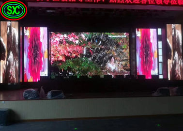 Hoogwaardige P3.91 Indoor Led Screen Stage Event Verhuur Full Color Video Wall 7 Segmenten