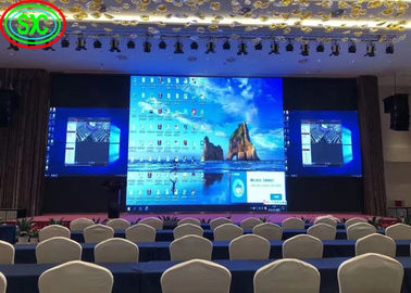 SMD2121 Giet-aluminium HD Aluminium Frame Indoor Rental LED Display Full Color Milieubescherming