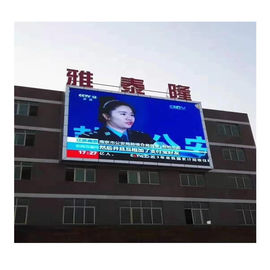 P10 Buitenshuis Full Color LED Die-Casting Aluminium Screen SMD2121 IJzer/Staal Chassis
