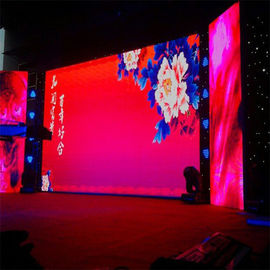SMD2121 Giet-aluminium HD Aluminium Frame Indoor Rental LED Display Full Color Milieubescherming