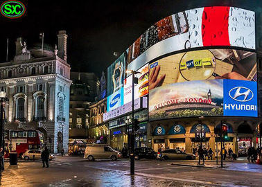 P10 Grote buiten- full-color LED verhuur scherm Digitaal reclamepaneel SMD2727