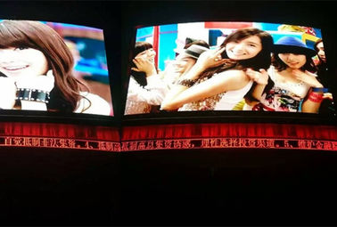 P2.5 Soft Film Group Advertenties Flexibele LED Full Color Screen 4mm Pixel gebogen stalen kast