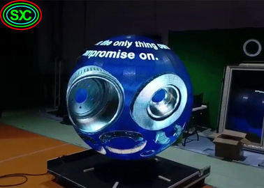Indoor 360 graden cilinder LED display Outdoor Column Curve Screen Advertentie Billboard