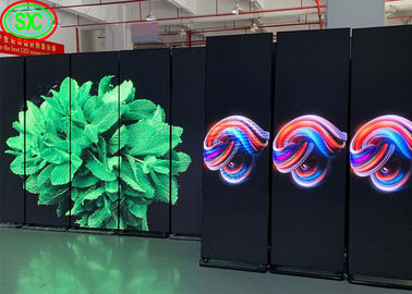 Smart Indoor Digital LED Mirror Display HD Reclameposter Verticaal scherm P2.5